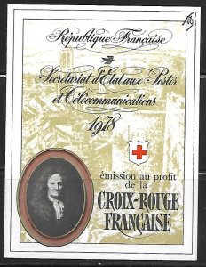 France B512a  Mint NH - 1978 Red Cross, Complete Booklet