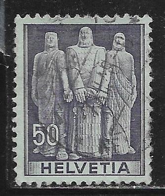 Switzerland 279: 50c The Three Swiss, used, F-VF