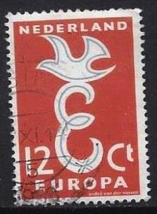 NETHERLANDS #375, USED - 1958 - NETHER183DTS14