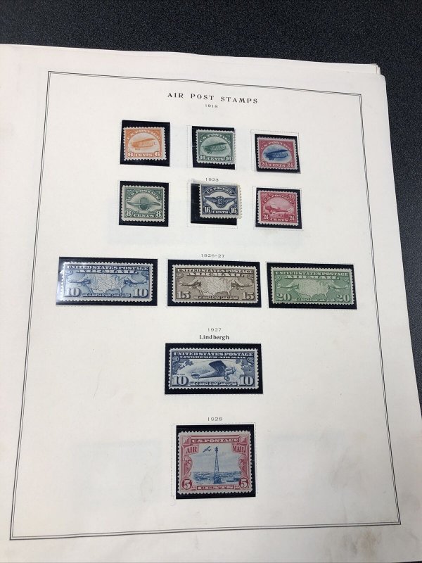 US Airmail Collection C1-48 Never Hinged, Some Extra’s 