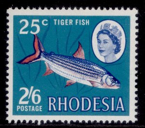 RHODESIA QEII SG412, 2s 6d/25c NH MINT. Cat £28.