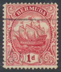 Bermuda  SG 79a   SC# 83a * Used   Carmine Lake   Die III   see details and s...