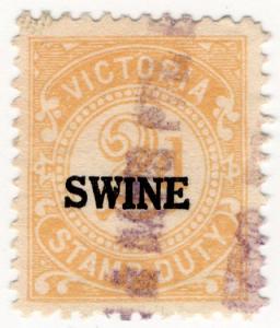 (I.B) Australia - Victoria Revenue : Swine Duty 2d