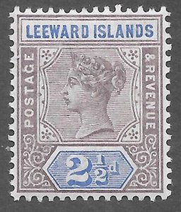 Leeward Islands (1890) - Scott # 3,  MH