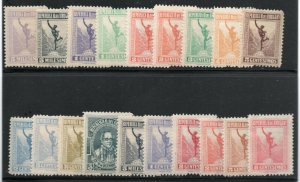 Uruguay - Sc# 238 - 250 +254 - 260 MH/ many appear MNH    -    Lot 0520107