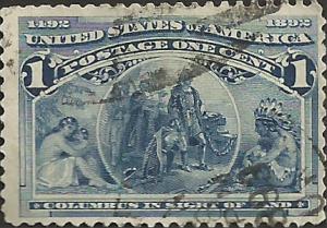 # 230 DEEP BLUE USED COLUMBUS IN SIGHT OF LAND SCV-0.40