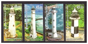 SRI LANKA 2018 Lighthouses 4v set MNH