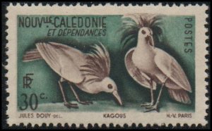 New Caledonia 277 - Mint-H - 30c Kagus (Birds) (1948)