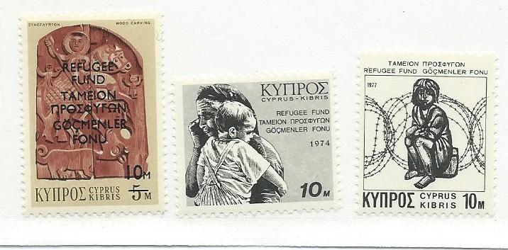 Cyprus #RA1-RA3 (MNH ) CV 1.50