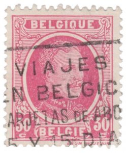 BELGIUM STAMP 1922 - 27. SCOTT # 153. USED. # 1