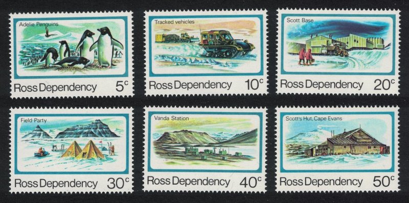 Ross Dep. Penguins Birds Polar Philately 6v SG#15-20