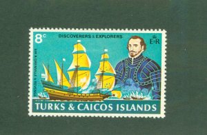 TURKS _ CAICOS 254 MH BIN $1.00