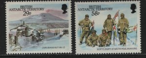 BRITISH ANTARCTIC TERRITORY,   139-140 , MNH , SHORT SET