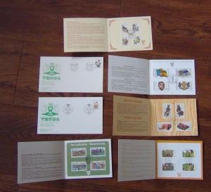 Venda New Issue Cards 1980 Butterflies Tea Banana Carving 1979 Independence VFU 