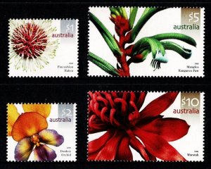 Australia 2006 Wildflowers  Set of 4 MNH