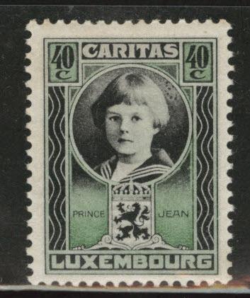 Luxembourg Scott B16 MH* 1926 Semi-Postal stamp 