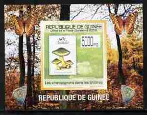 Guinea - Conakry 2009 Fungi on Stamps #1 individual imper...