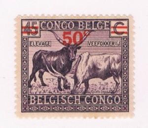 Belgian Congo  #137 LH Watusi Cattle (B0211)