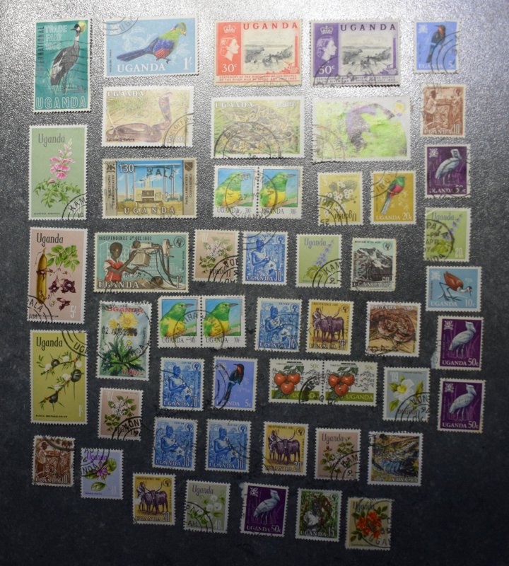 UGANDA   STAMPS  stock sheet 2B     ~~L@@K~~