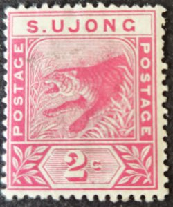 Malaya Sungei Ujong 1891 SG50 2c rose MM