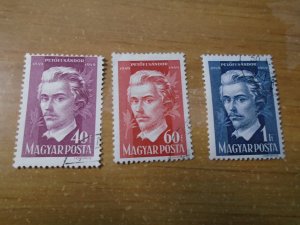 Hungary  #  848-50  used
