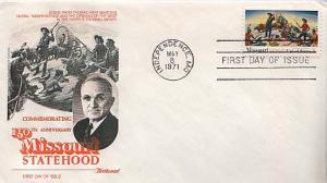 United States, First Day Cover, Missouri, Art