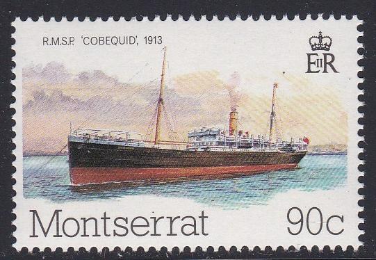 Montserrat # 540, Ship Cobequid, NH