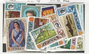 Jersey, Postage Stamp, #7-21 Mint NH, 1969