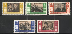 Germany - GDR/DDR 1963 Sc# 668-669 Used VG - war of liberation