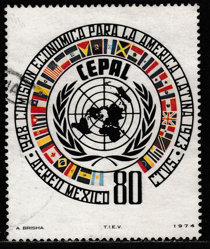 MEXICO C427, 25th Anniv Economic Comm for Latin America USED. F-VF. (1299)