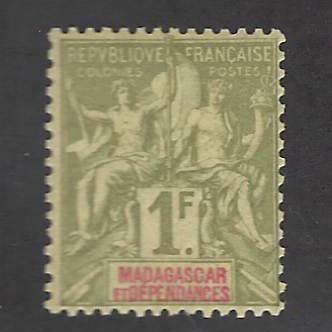 Madagascar SC#46 Mint F-VF...Bargain in Demand!