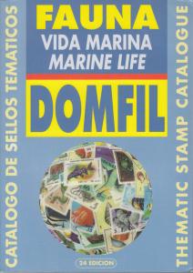 Domfil MARINE LIFE Stamp Fish Thematic Catalogue, 24th Edition, NEW