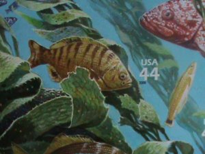 ​UNITED STATES-2009-SC#4423 KELP FOREST WILDLIFE- MNH FULL SHEET - VERY FINE