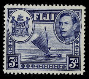 FIJI GVI SG257, 3d blue, M MINT.