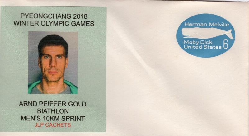 PYEONGCHANG WINTER OLYMPIC GAMES BIATHLON CACHET   FDC5000