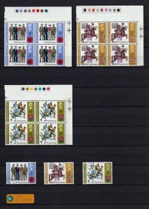 GREAT BRITAIN QE 1970s MNH Used Collection (Aprx 300 Items) Goy 2154