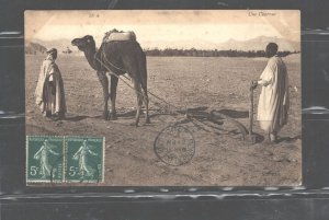 ALGERIA 1908 P.C. MAILED TO MONTREAL, QUEBEC (IF YOU WANT SCAN OF BACK CALL)