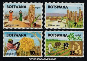 Botswana Scott 71-74 Mint never hinged.