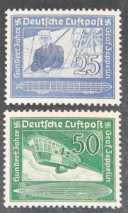 DYNAMITE Stamps: Germany Scott #C59, 60 – MNH