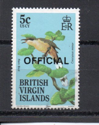 Virgin Islands O18 used