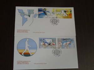 Cyprus 1988 Europa Cept FDC