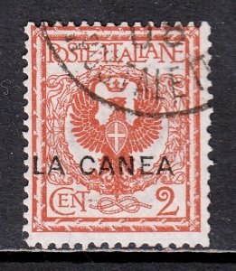 Italy (Offices in Crete) - Scott #4 - Used - A few short perfs LR - SCV $4.50