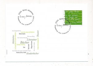 D332061 Switzerland FDC Literature 'Words' from The Big Dwarf 2010