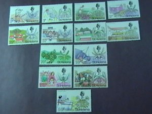 ST.HELENA # 244-256-MINT NEVER/HINGED-COMPLETE SET----QEII----1971