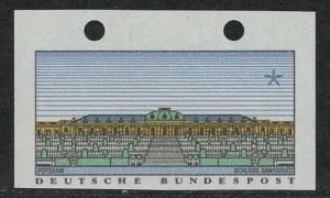 Germany Bund ATM-stamp issued 1993, denom. ? Pf, mint nh, mis-printed