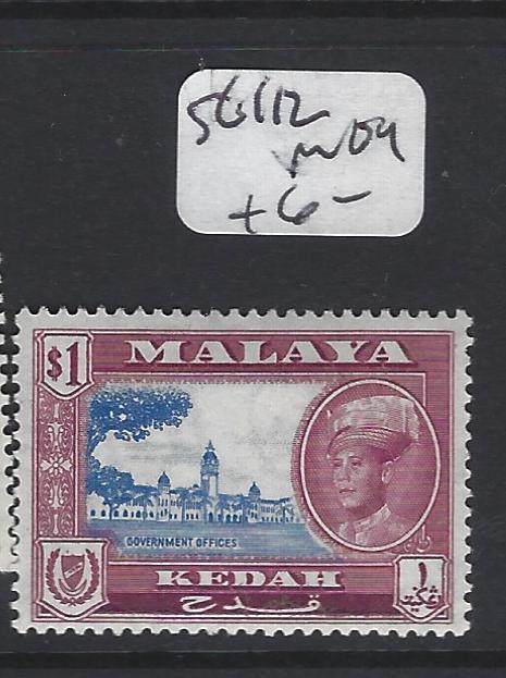 MALAYA KEDAH  (PP2303B) SULTAN SG  112  MOG