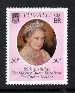 Tuvalu 137 MNH - Queen Mother 80th Birthday