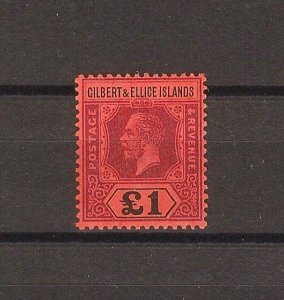 GILBERT & ELLICE ISLANDS 1912/24 SG 24 MNH Cat £550