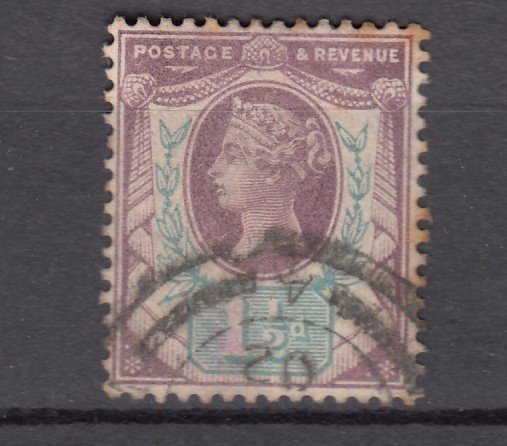 J27510 1887-92 great britain used #112 queen