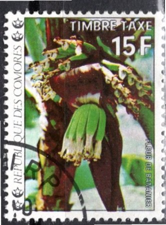 Comoro Islds.; 1977: Sc. # J10; Used CTO Single Stamp